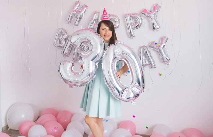 Party-themed 30th birthday celebrations for your loved one