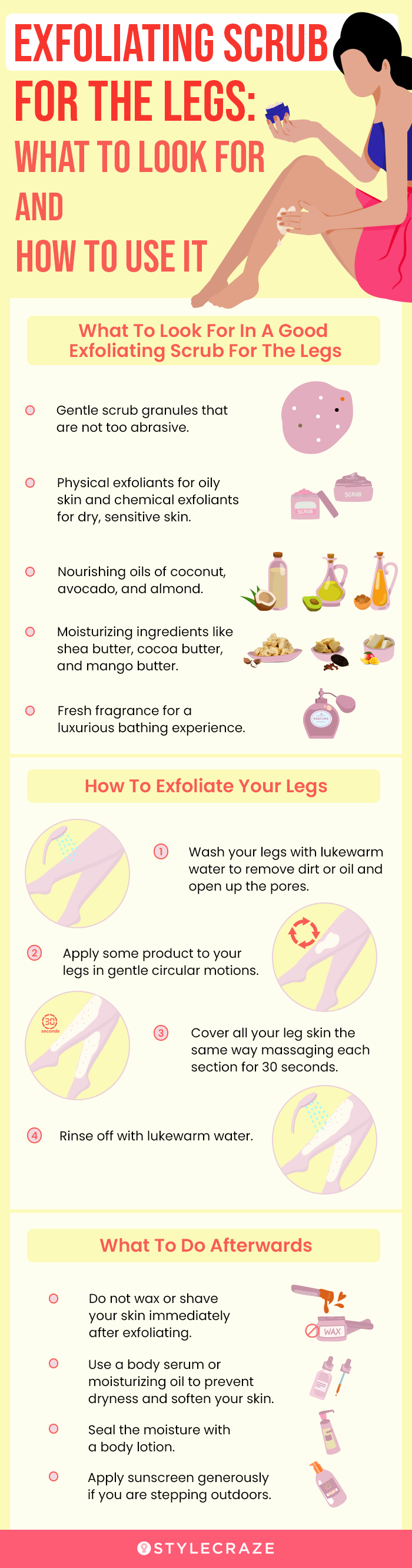 What Makes A Good Exfoliating Scrub For Legs And How To Use It