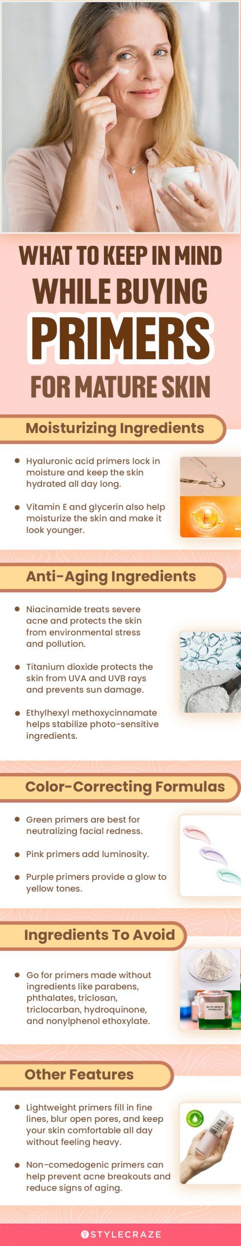 What To Keep In Mind While Buying Primers For Mature Skin