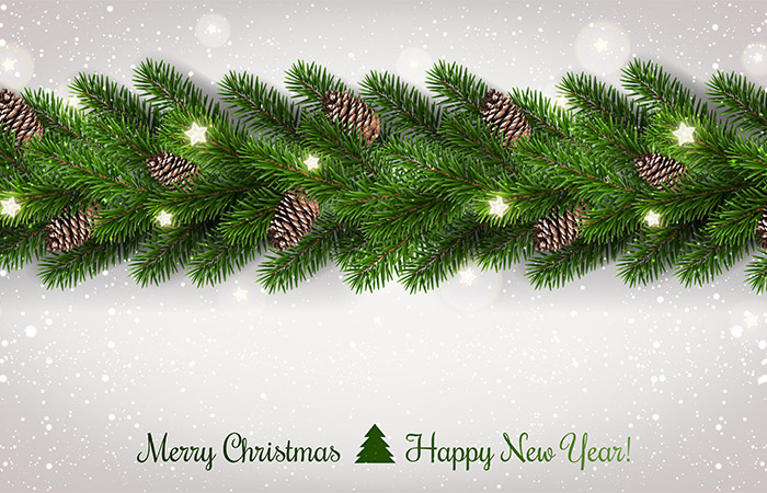 merry-christmas-typographical-on-white-background