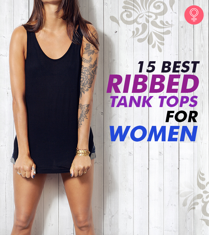 15 Best Ribbed Tank Tops For Women – Top Picks Of 2022