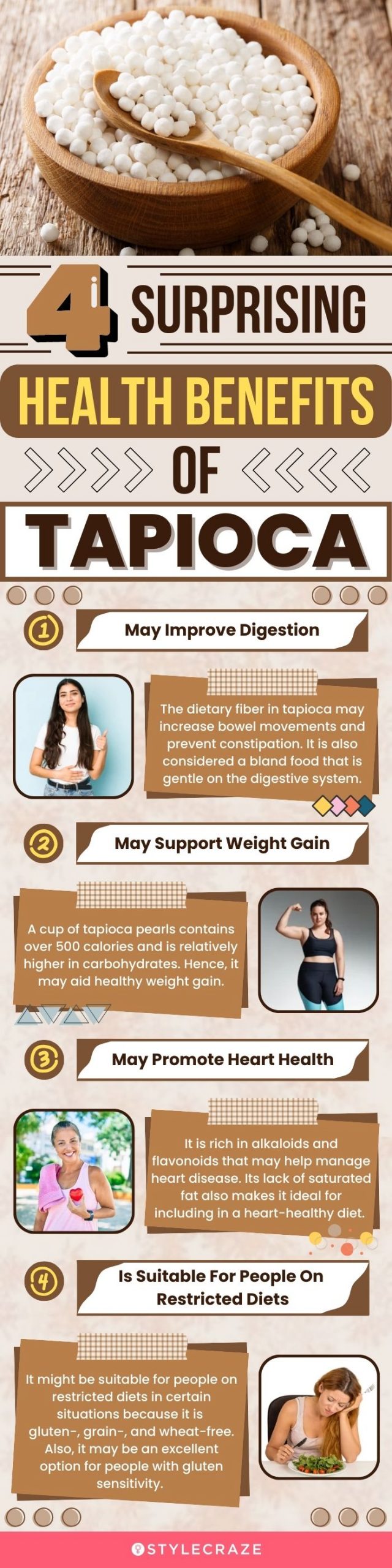 4 surprising health benefits of tapioca (infographic)