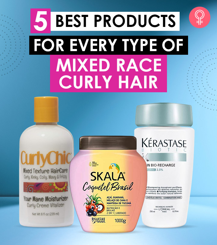 5 Best Products For Every Type Of Mixed Race Curly Hair