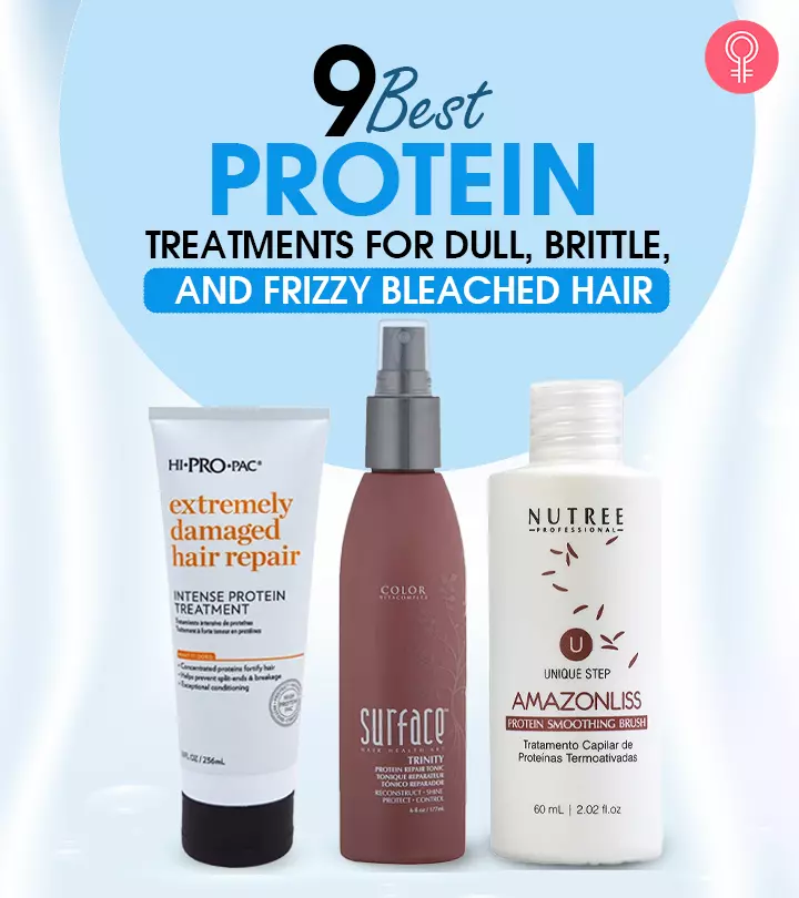 9 Best Protein Treatments For Bleached Hair, As Per An Expert: 2024