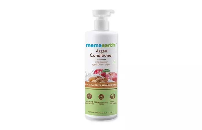 Best For Stronger Hair: Mamaearth Argan Conditioner