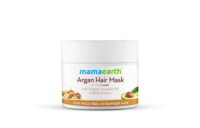 Best Repairing Formula: Mamaearth Argan Hair Mask