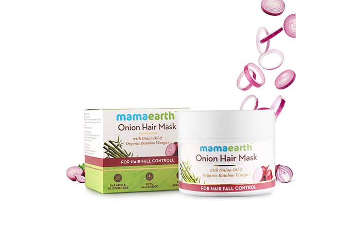 Best Strengthening Formula: Mamaearth's Onion Hair Mask