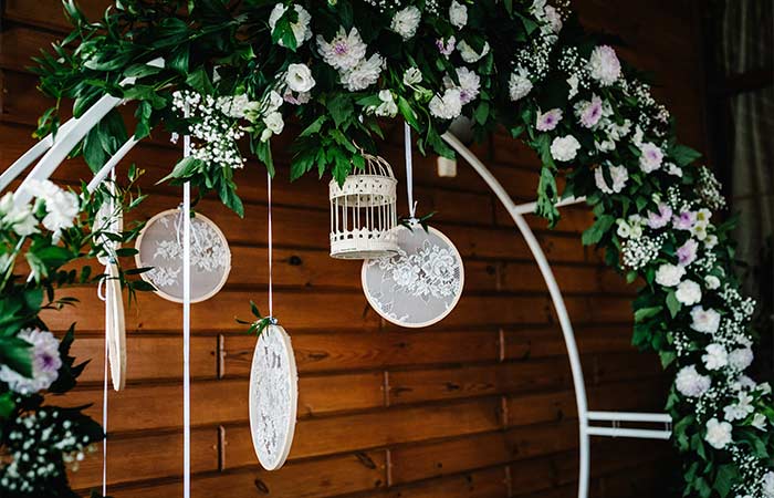 Creative DIY backyard wedding ideas