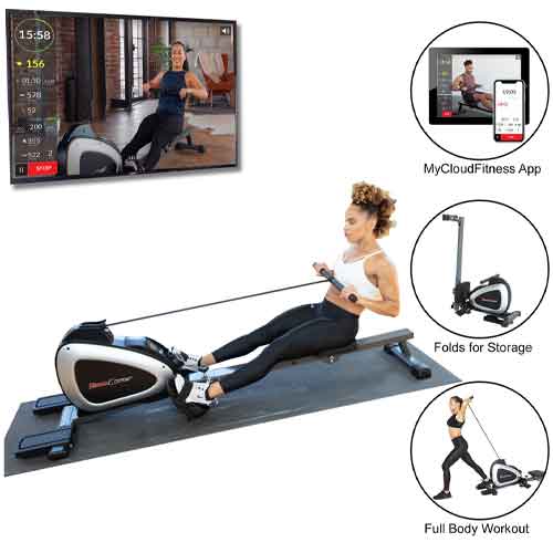 Fitness Reality Bluetooth Magnetic Rower