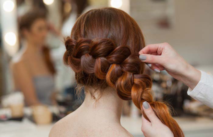 Half-Up-Half-Down-Hair-With-A-Side-Braid-Is-A-Great-Professional-Look
