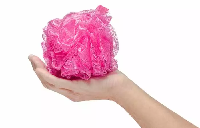 Loofah-Poufs