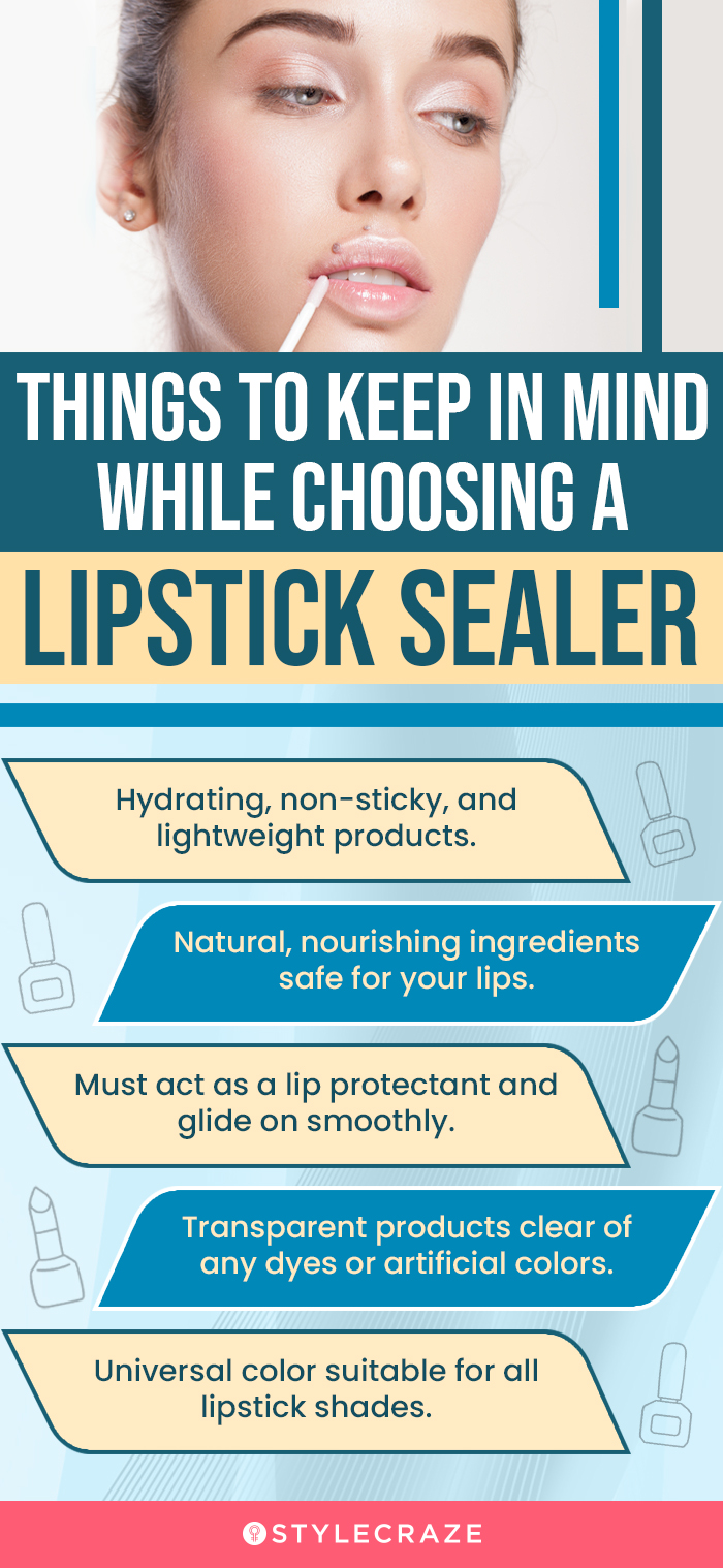 Things To Keep In Mind While Choosing A Lipstick Sealer