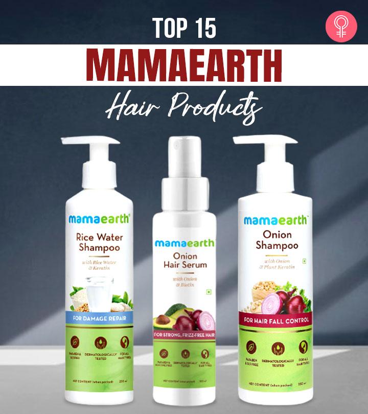 Mamaearth Combo Of Hair Oil  Face Serum  Body Lotion  Face Wash