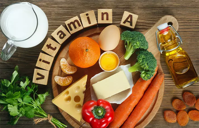 Vitamin A foods for height gain