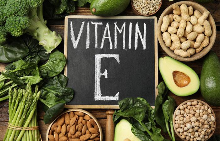 Closeup of Vitamin E capsules to manage dry scalp. Closeup of Vitamin E capsules to manage dry scalp.