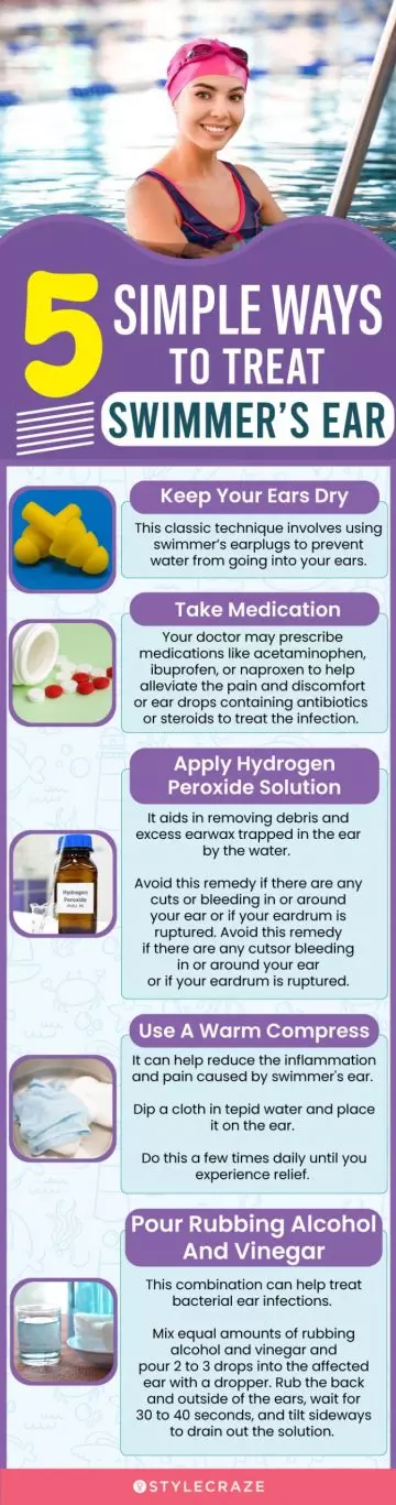 5 simple ways to treat swimmer’s ear revised (infographic)