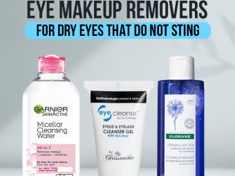 6 Best Eye Makeup Removers For Dry Eyes That Do Not Sting