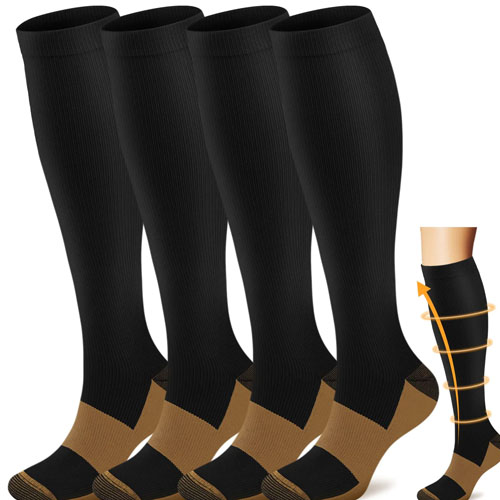 ACTINPUT Copper Compression Socks