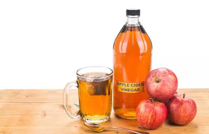 Apple cider vinegar is a key ingredient in fire cider