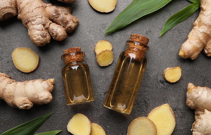 Use ginger essential oil for thyroid