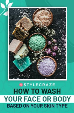 How to Wash your Face or Body Based on your Skin Type