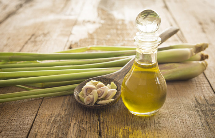 Use lemongrass essential oil for thyroid