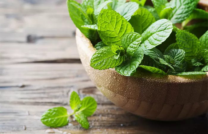 Mint may help lower testosterone levels
