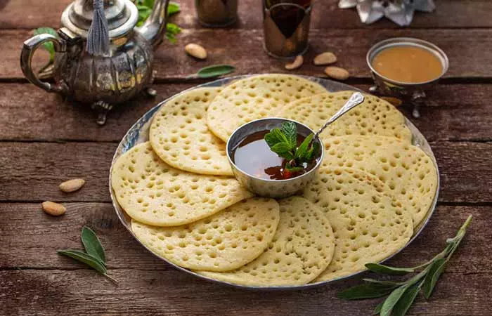 Semolina Moroccan pancakes