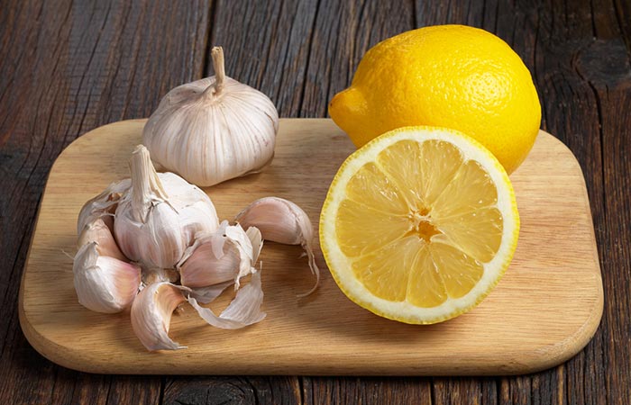 Lemon and garlic boosting your immunity during pregnancy