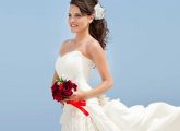 11 Best Sophisticated & Lightweight Beach Wedding Dresses