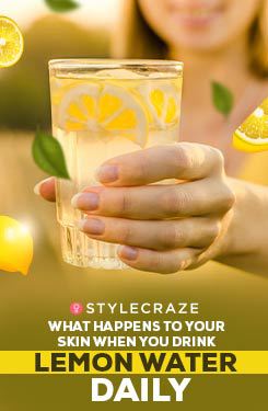 What Happens to Your Skin When you Drink Lemon Water Daily