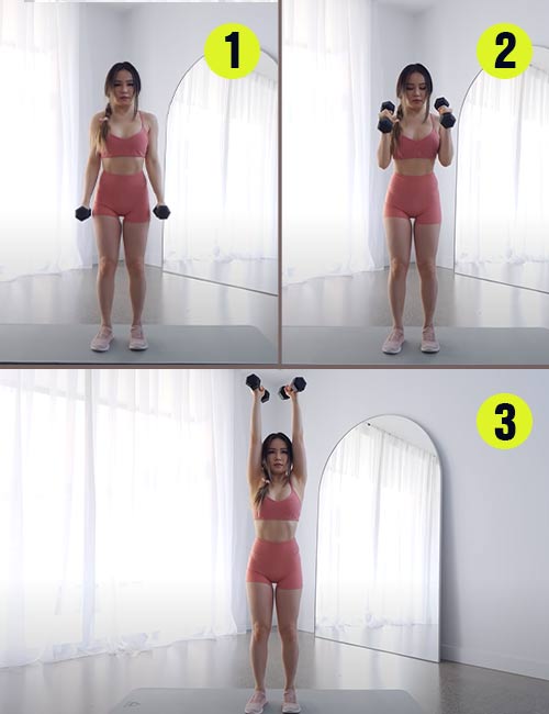 16 Dumbbell Workouts For Women: Full Body Toning (With Pics)
