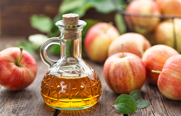 Apple cider vinegar may lighten hyperpigmentation on buttocks