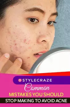 Common Mistakes You Should Stop Making To Avoid Acne