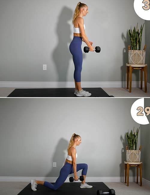 Dumbbell-Reverse-Lunges
