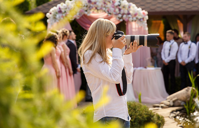 Wedding photographer is a part of wedding planning and needs to be booked in advance