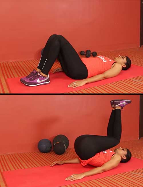 Reverse-Crunches