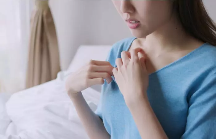 Itchy skin as a side effect