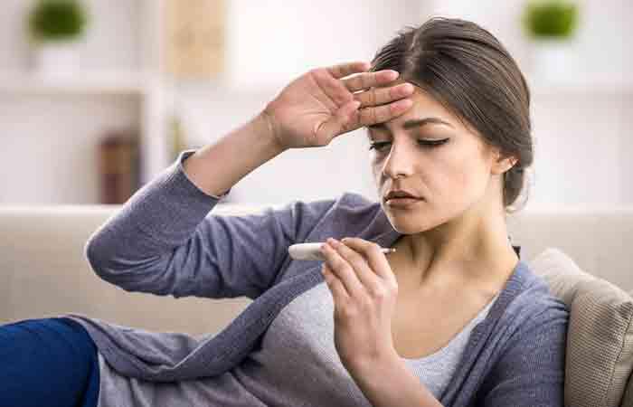Seek medical advice when you have a high fever due to skin avulsion