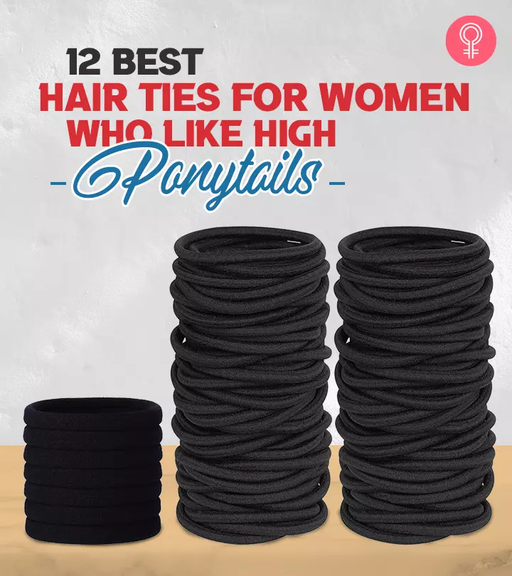 12 Best Hair Ties For High Ponytails, As Per An Expert – 2024
