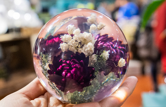 Preserve your wedding bouquet in resin