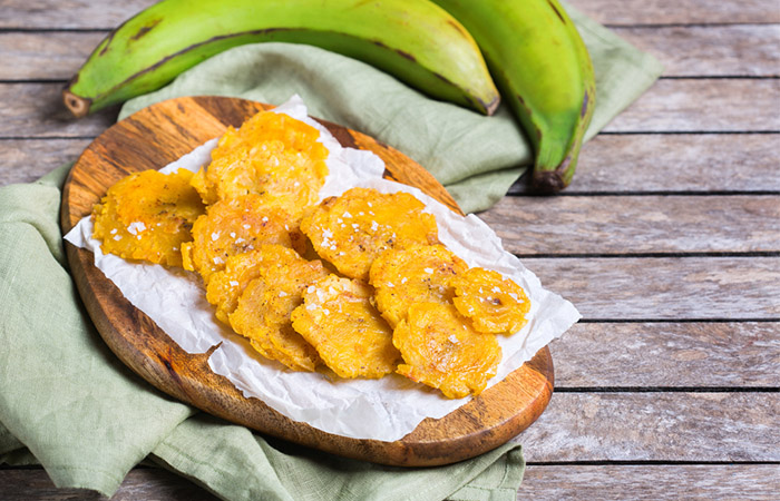 Tostones made from plantains
