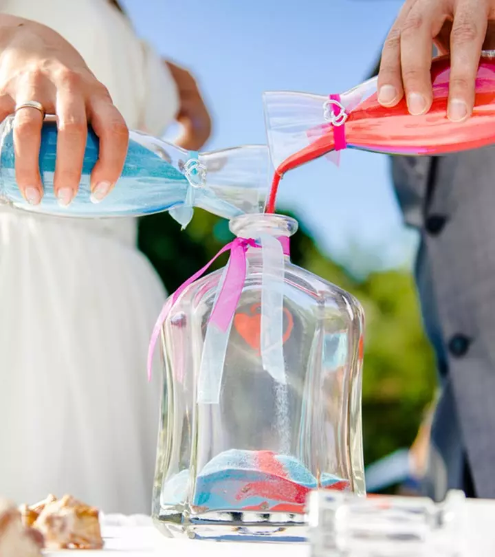 Person Officiating A Wedding Ceremony