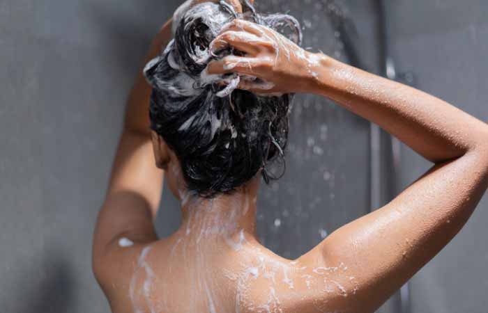 Wash-Your-Hair-Less-Often-To-Get-Rid-Of-Dandruff