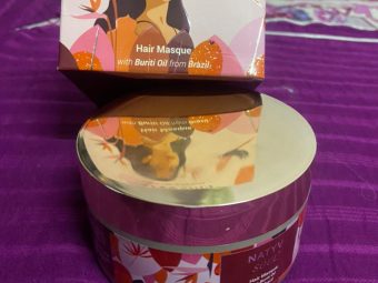 Natyv Soul Hair Masque with Buriti Oil from Brazil -One of the best for fizzy hair-By stylecraze-me_