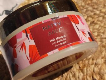 Natyv Soul Hair Masque with Buriti Oil from Brazil pic 1-Makes hair shiny and soft-By jaya_chandra