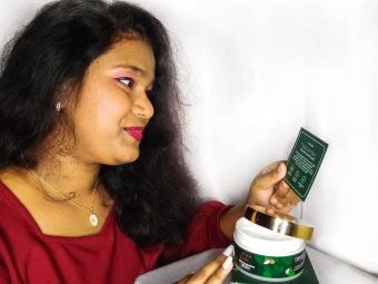 Natyv Soul Hair Masque with West African Shea Butter -Good for colored hair too-By sejal_gaonkar