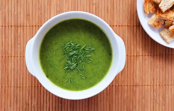 Chervil soup