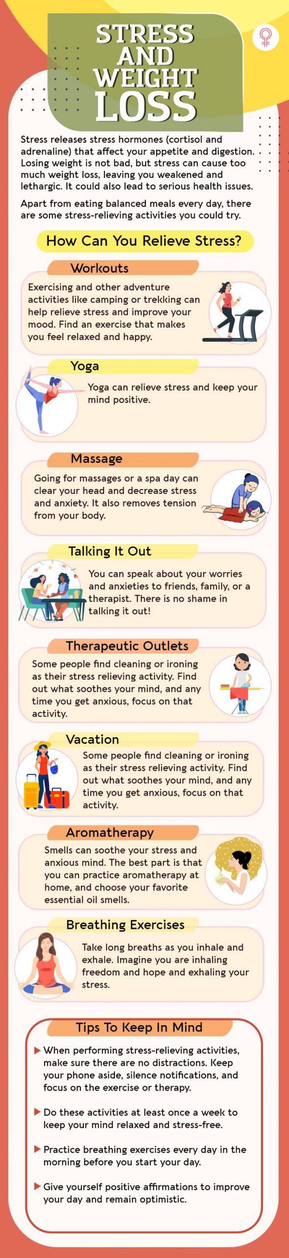 tips to control weight loss due to stress [infographic]