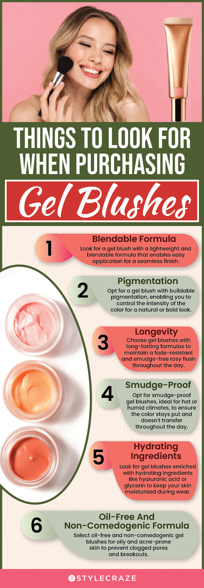 Things To Look For When Purchasing Gel Blushes (infographic)